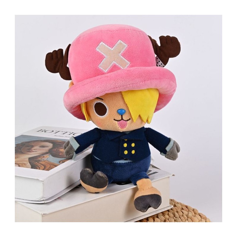 One Piece peluche Chopper x Sanji
