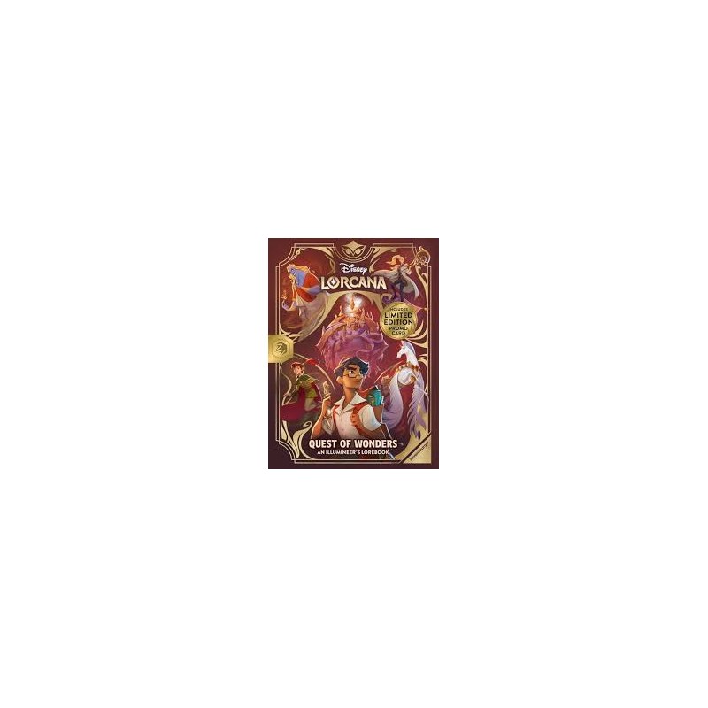 Lorcana - Quest of Wonders - An Illumineer's Lorebook (english)