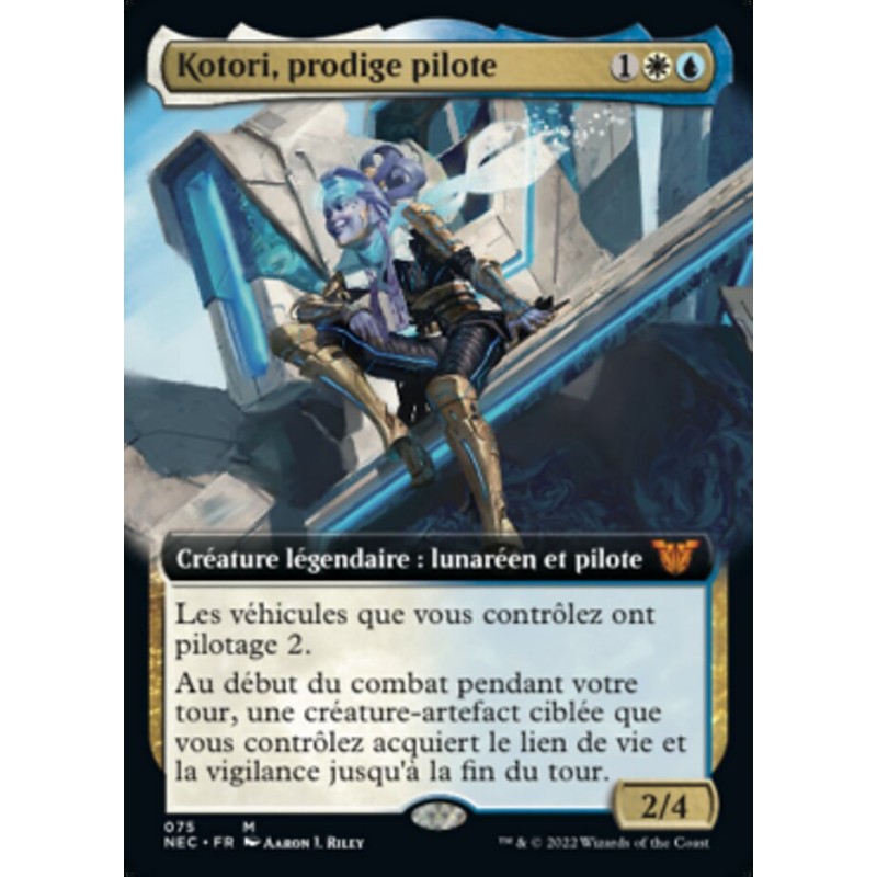 Kotori, prodige pilote — Neon Dynasty Commander — 75 — Normale — NM