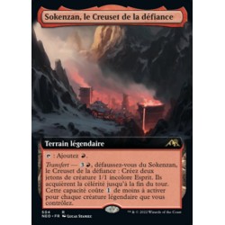Sokenzan, le Creuset de la défiance — Kamigawa: Neon Dynasty — 504 — Holo — NM