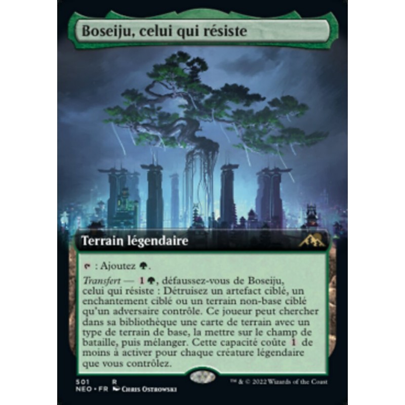 Boseiju, celui qui résiste — Kamigawa: Neon Dynasty — 501 — Normale — NM