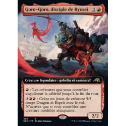 Goro-Goro, disciple de Ryusei — Kamigawa: Neon Dynasty — 466 — Holo — NM