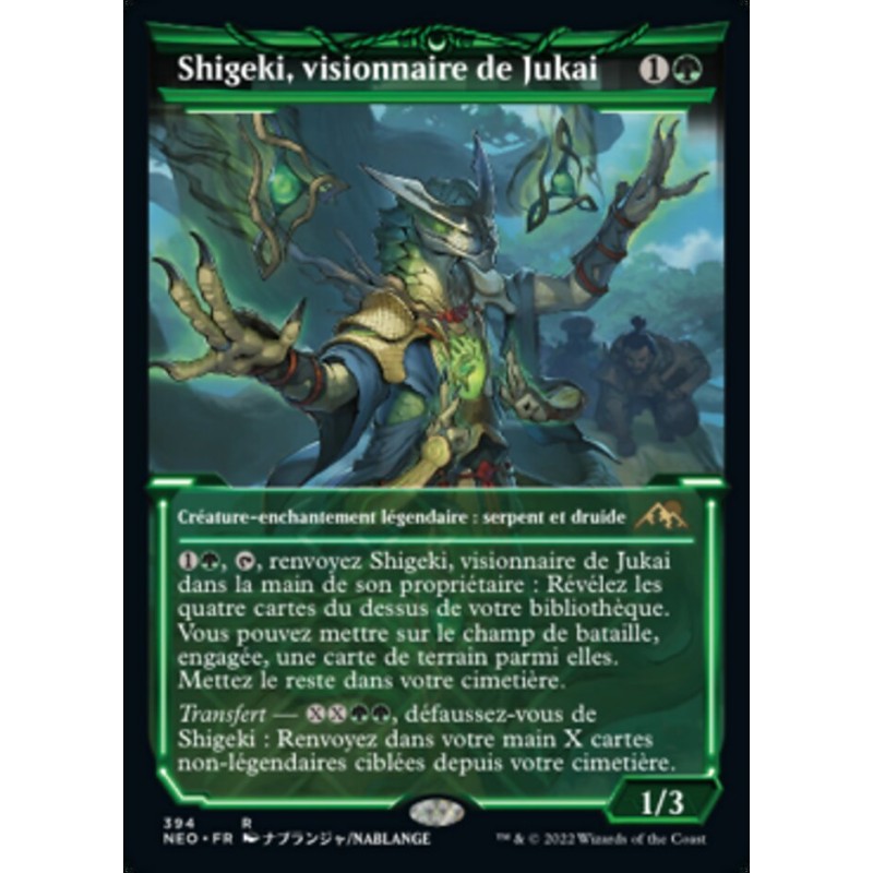 Shigeki, visionnaire de Jukai — Kamigawa: Neon Dynasty — 394 — Normale — NM
