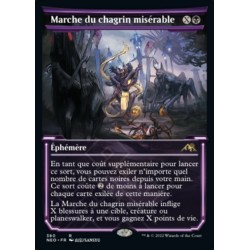 Marche du chagrin misérable — Kamigawa: Neon Dynasty — 380 — Holo — NM