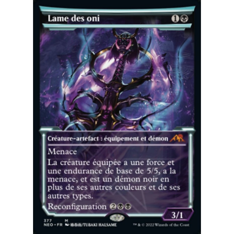 Lame des oni — Kamigawa: Neon Dynasty — 377 — Normale — NM