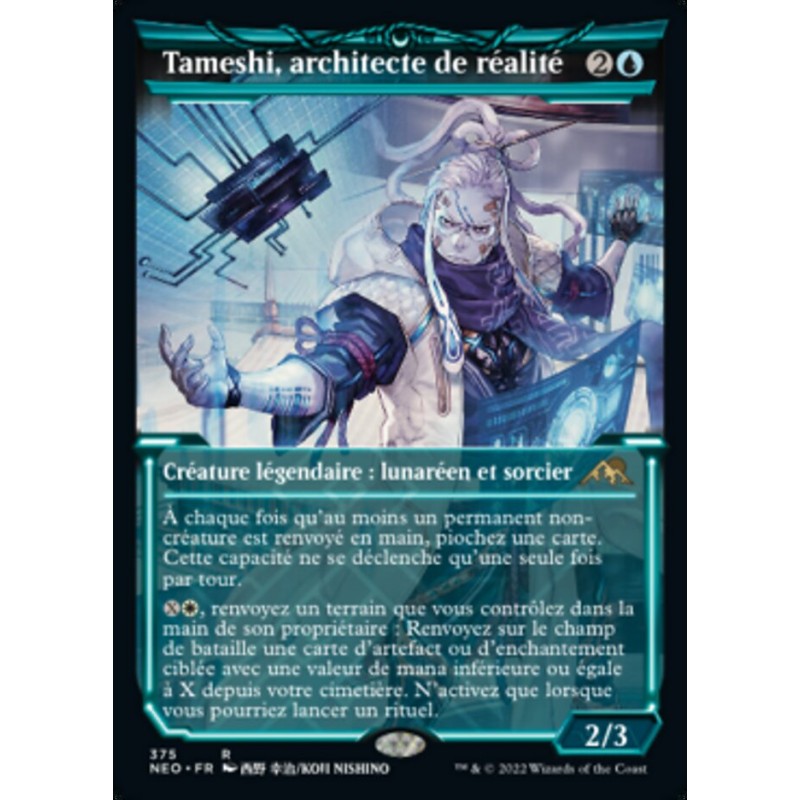 Tameshi, architecte de réalité — Kamigawa: Neon Dynasty — 375 — Normale — NM