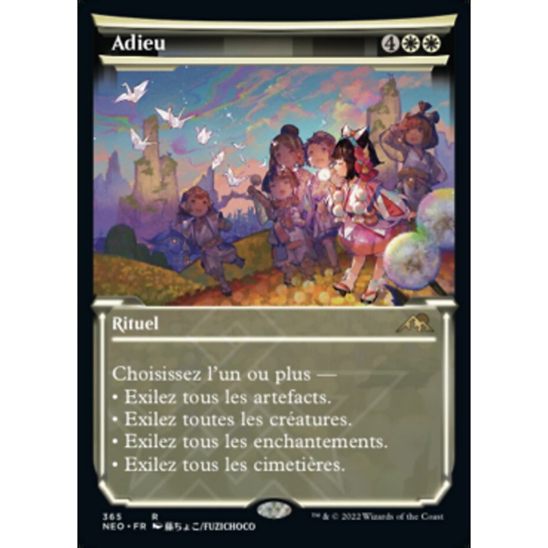 Adieu — Kamigawa: Neon Dynasty — 365 — Normale — NM