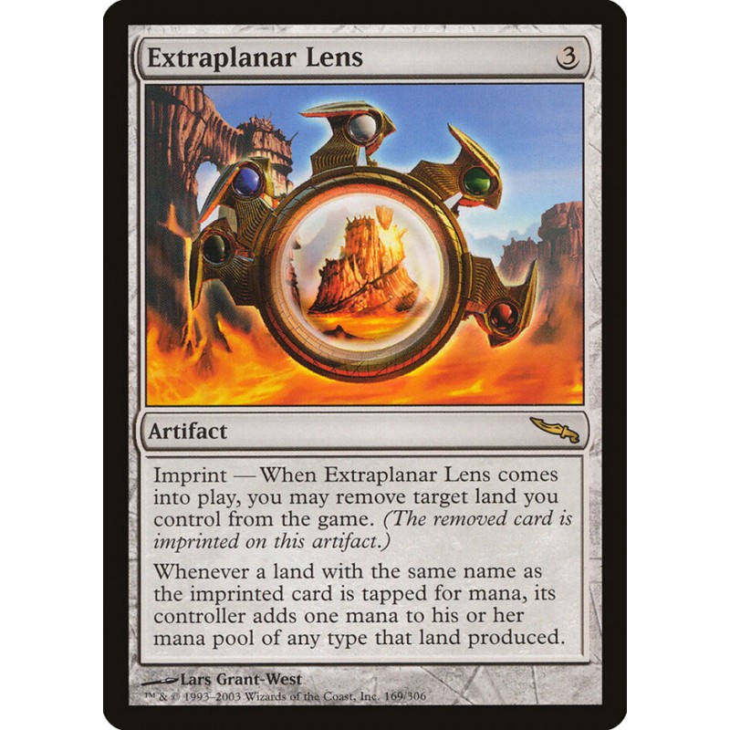 Lentille extraplanaire — Mirrodin — 169 — Normale — NM