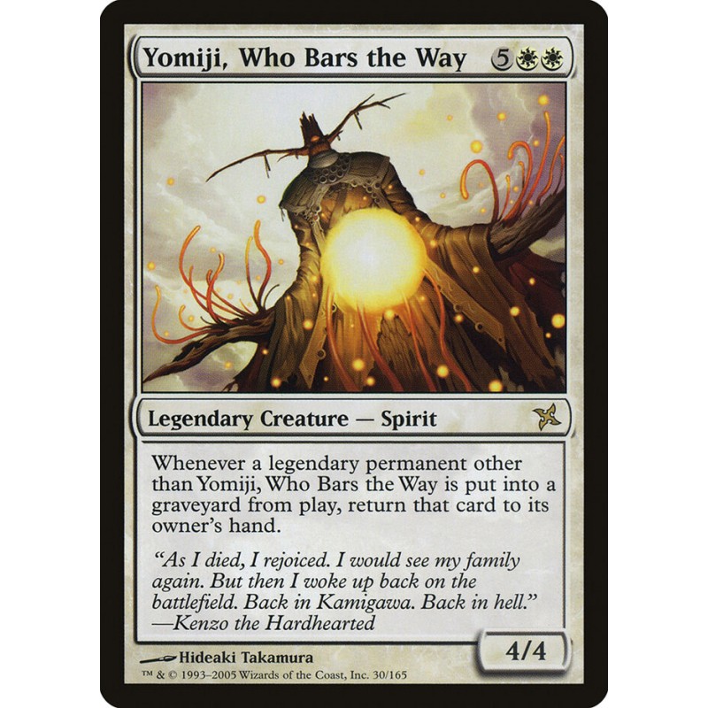 Yomiji, celui qui clôt la voie — Betrayers of Kamigawa — 30 — Holo — NM