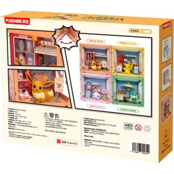 Set de construction - Pokemon - Arrêt de Bus - Évoli