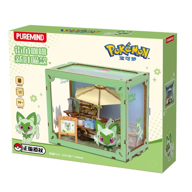 Set de construction - Pokemon - 1804 - Chariot à Café - Poussacha