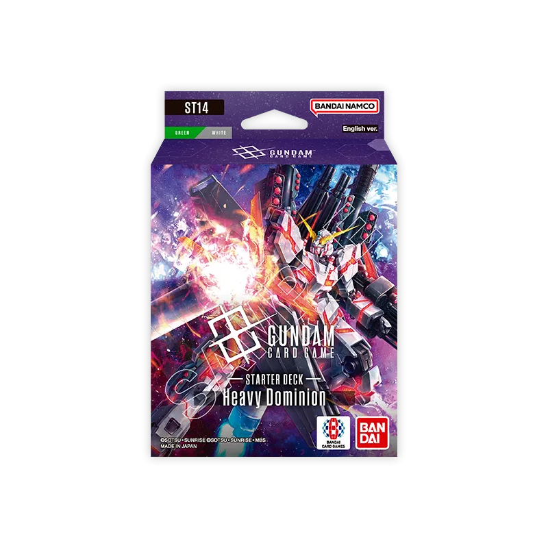 JCC- Starter Deck- ST14-Heavy Dominion- Gundam Card Game (EN)