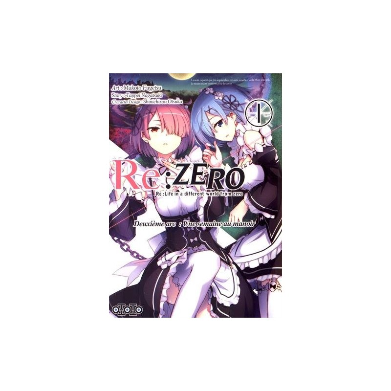 Re:Zero - 2e arc : Une semaine au manoir - Intégrale (1 à 5)