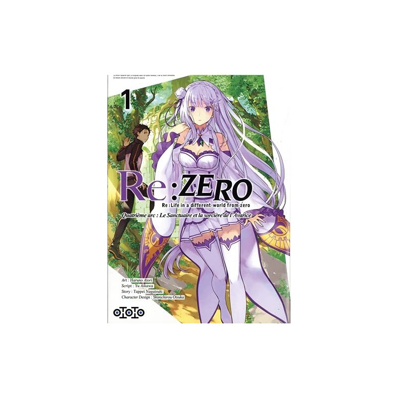 Re:Zero - 4e Arc : Le Sanctuaire et la Sorcière de l'Avarice - Tomes 1 à 7