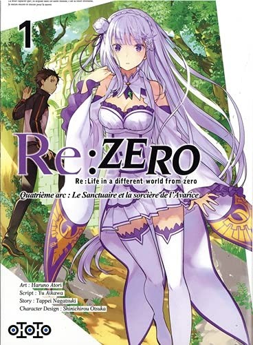 Re:Zero - 4e Arc : Le Sanctuaire et la Sorcière de l'Avarice - Tomes 1 à 7