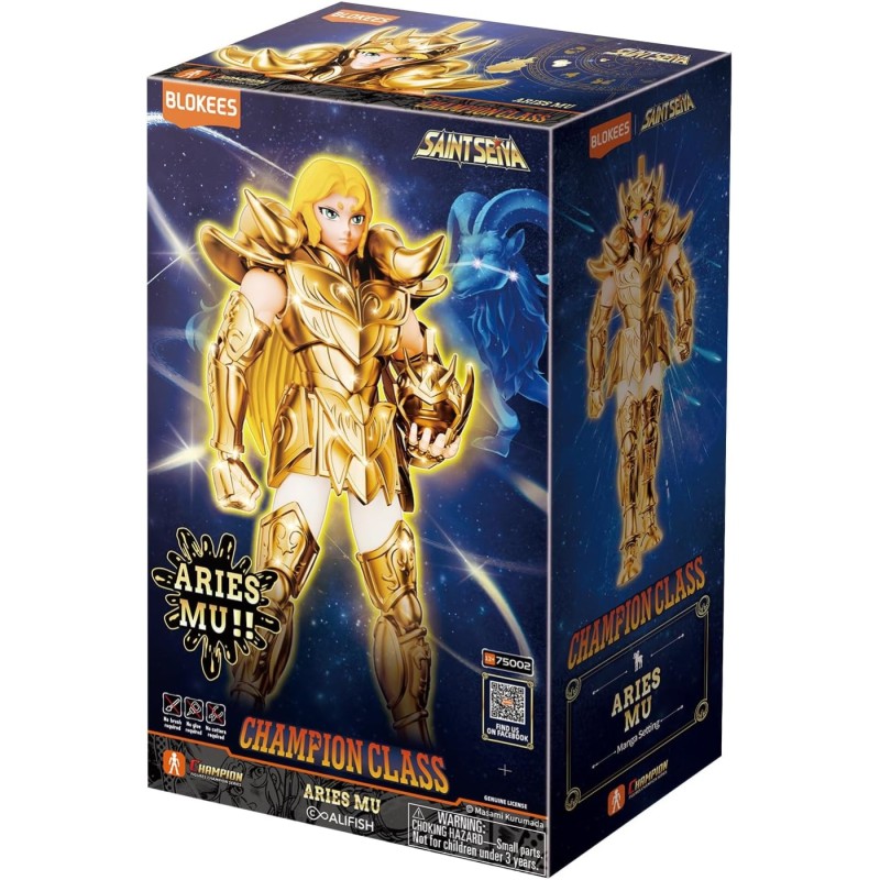 Maquette - Champion Class - Saint Seiya - 75002 - Mû du Bélier - Multicolore