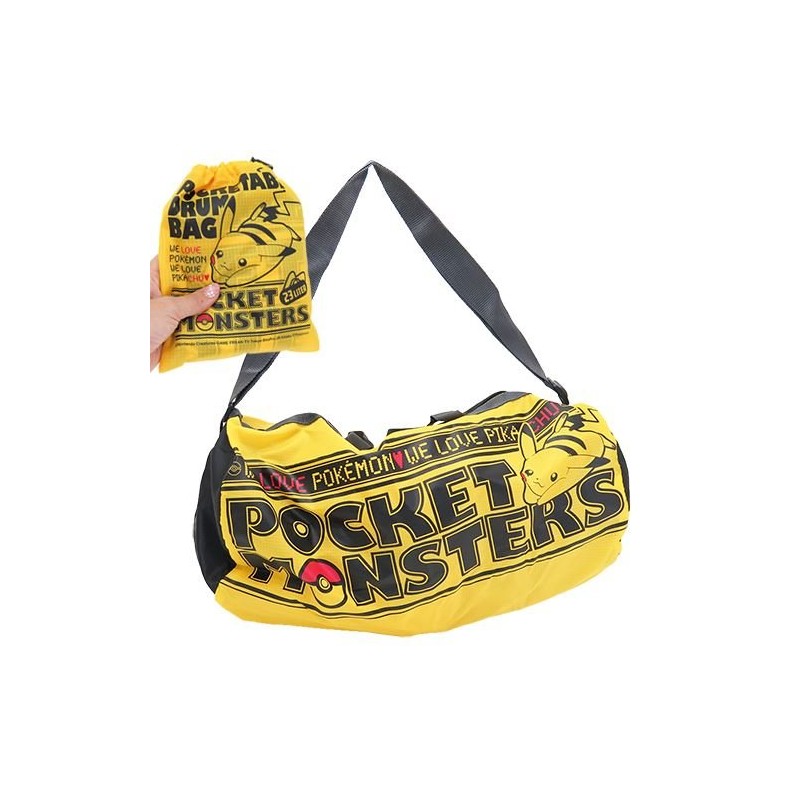 Sac de sport - Pokemon - Pikachu - Sac pliable