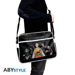Sac à bandoulière - One Punch Man - Saitama & Friends - Noir