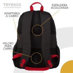 Sac à Dos - Naruto - Akatsuki - Noir
