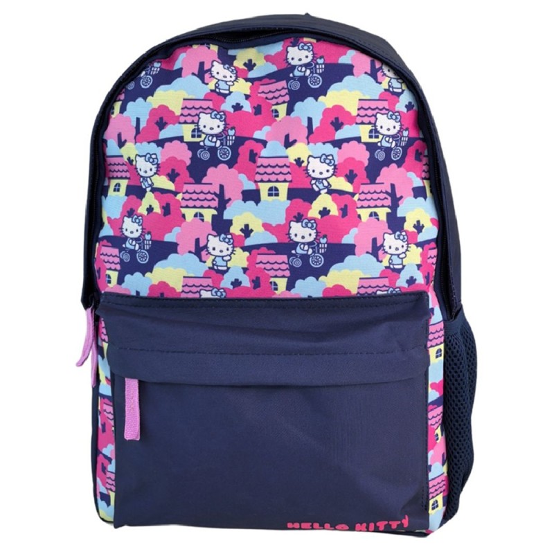 Sac à Dos - Sanrio - Hello Kitty - Bourgade - Bleu