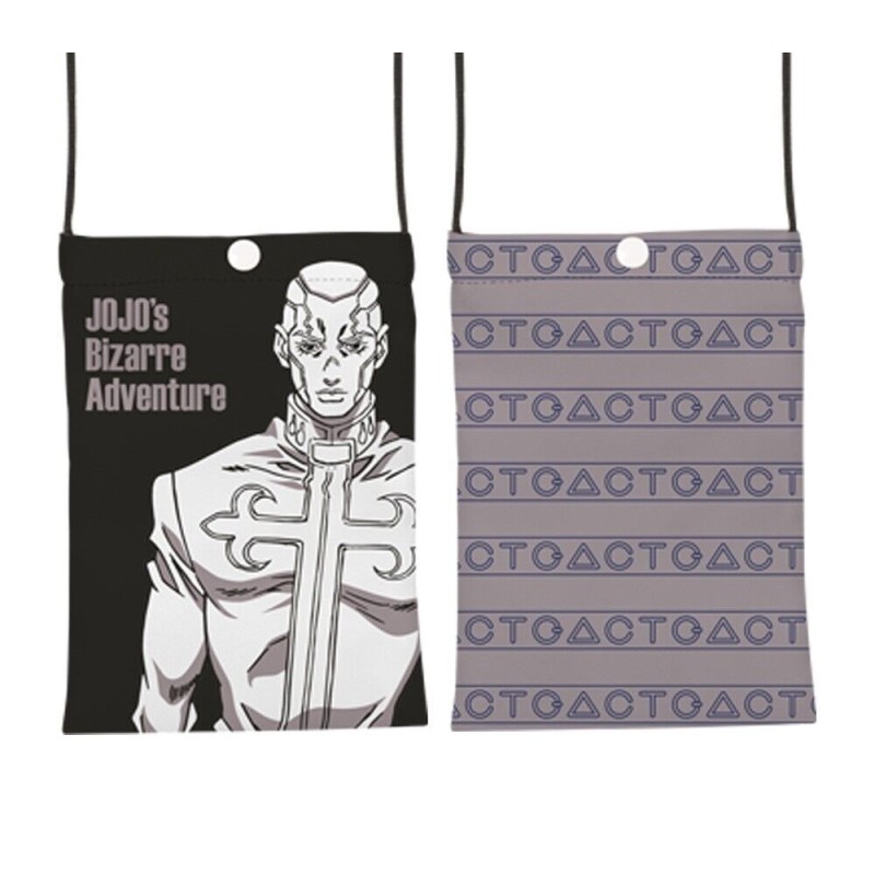 Pochette bandoulière - Ichibansho - Jojo's Bizarre Adventure - Enrico Pucci - Stone Ocean - E - Gris