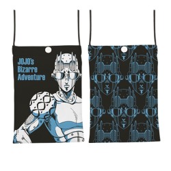 Pochette bandoulière - Ichibansho - Jojo's Bizarre Adventure - Stone Free (S.F.) - Stone Ocean - E - Bleu