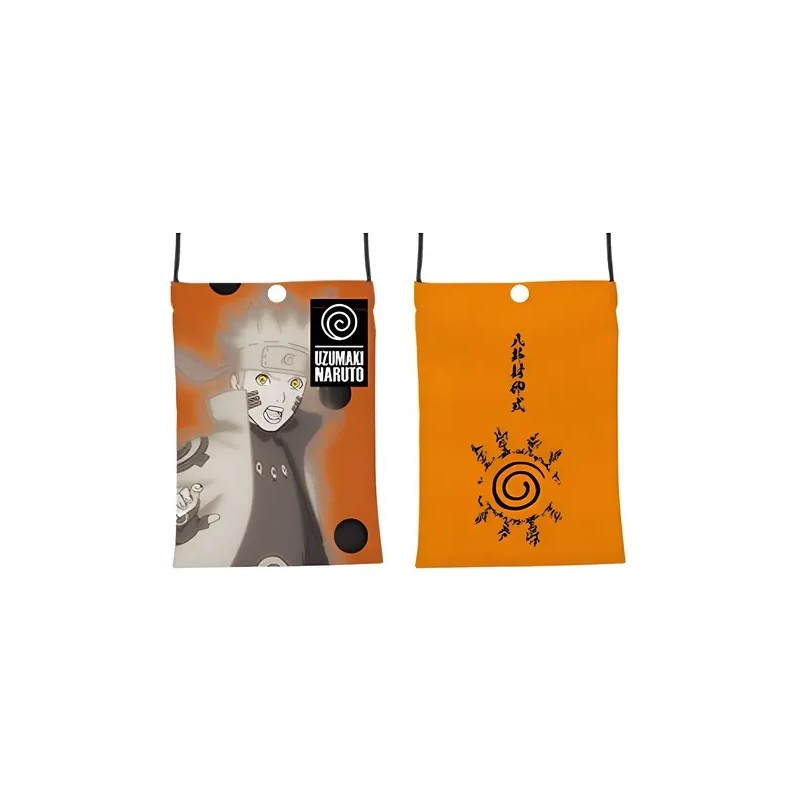 Pochette bandoulière - Ichibansho - Naruto - Naruto Uzumaki - Will of Fire Spun - D - Multicolore