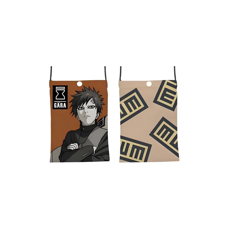 Pochette bandoulière - Ichibansho - Naruto - Gaara du Désert - Will of Fire Spun - D - Multicolore