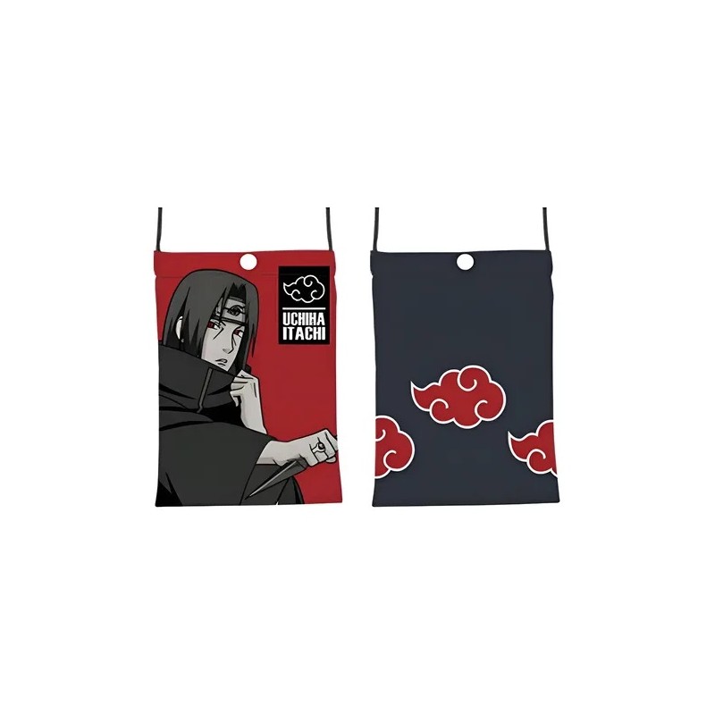 Pochette bandoulière - Ichibansho - Naruto - Itachi Uchiha - Will of Fire Spun - D - Multicolore