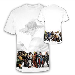T-shirt - Street Fighter - Personnages - XL
