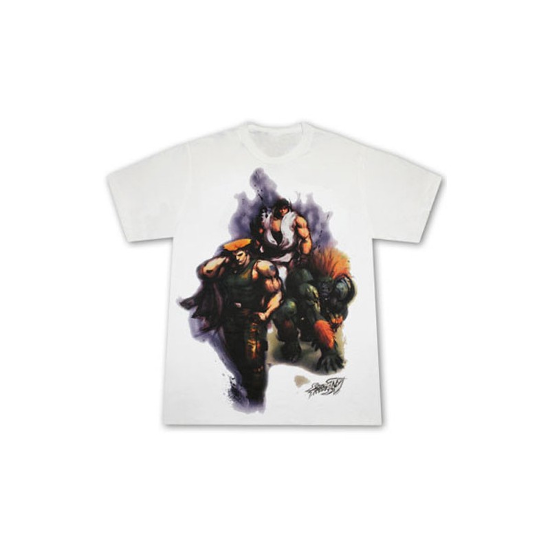 T-shirt - Street Fighter - Blanka, Ryu & Guile - M
