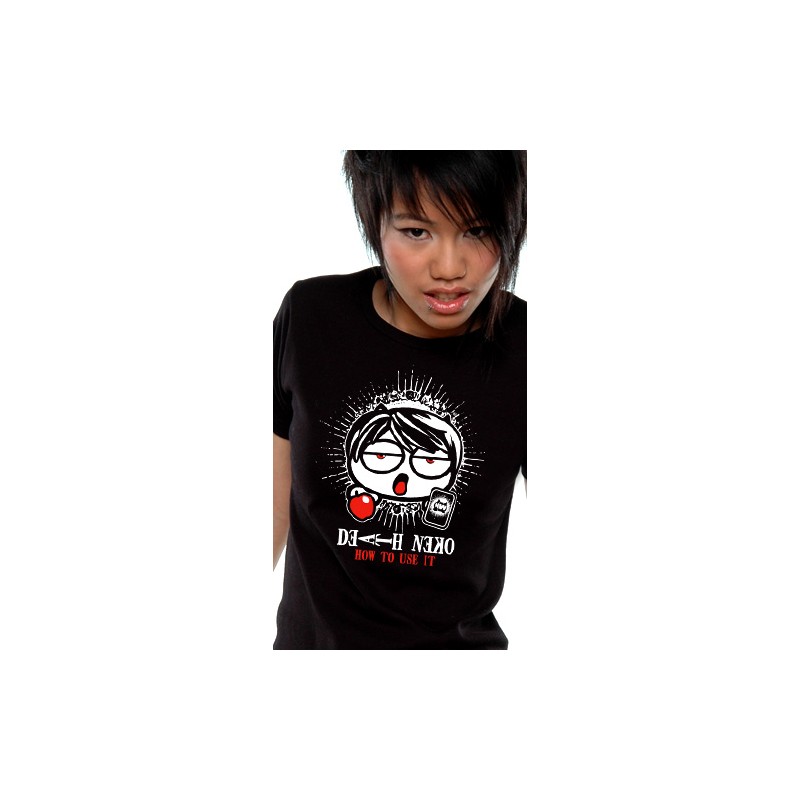 T-shirt - Death Note - Death Neko - S