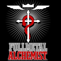 T-shirt - Full Metal Alchemist - Crest - L