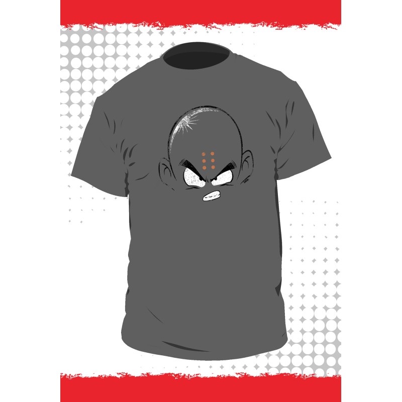 T-shirt - Dragon Ball - Krillin - Gris - L