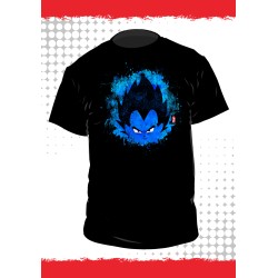T-shirt - Dragon Ball - Vegeta - Noir - L
