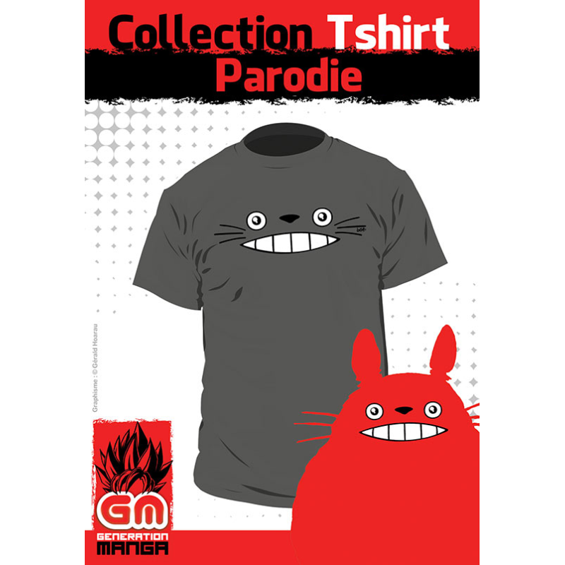 T-shirt - Mon Voisin Totoro - Totoro gris - L