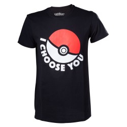 T-shirt - Pokemon - I Choose You ! - L
