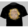 T-shirt - One Punch Man - Saitama - Noir - XL