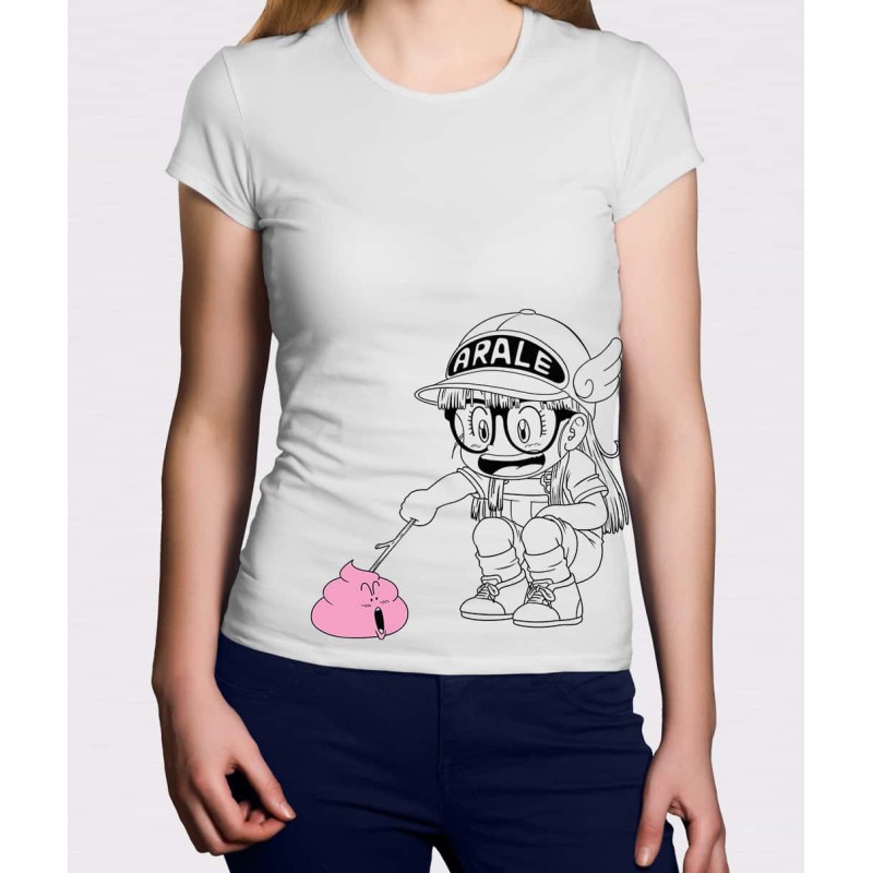 T-shirt - Dr. Slump - Arale and Poo - S