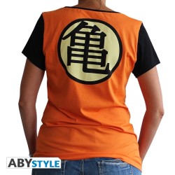 T-shirt - Dragon Ball - Son Goku - Kame Symbol - Orange - XL