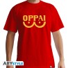 T-shirt - One Punch Man - Oppai - Rouge - M