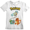 T-shirt - Pokemon - Original Trio - Blanc - 3 - 4 ans