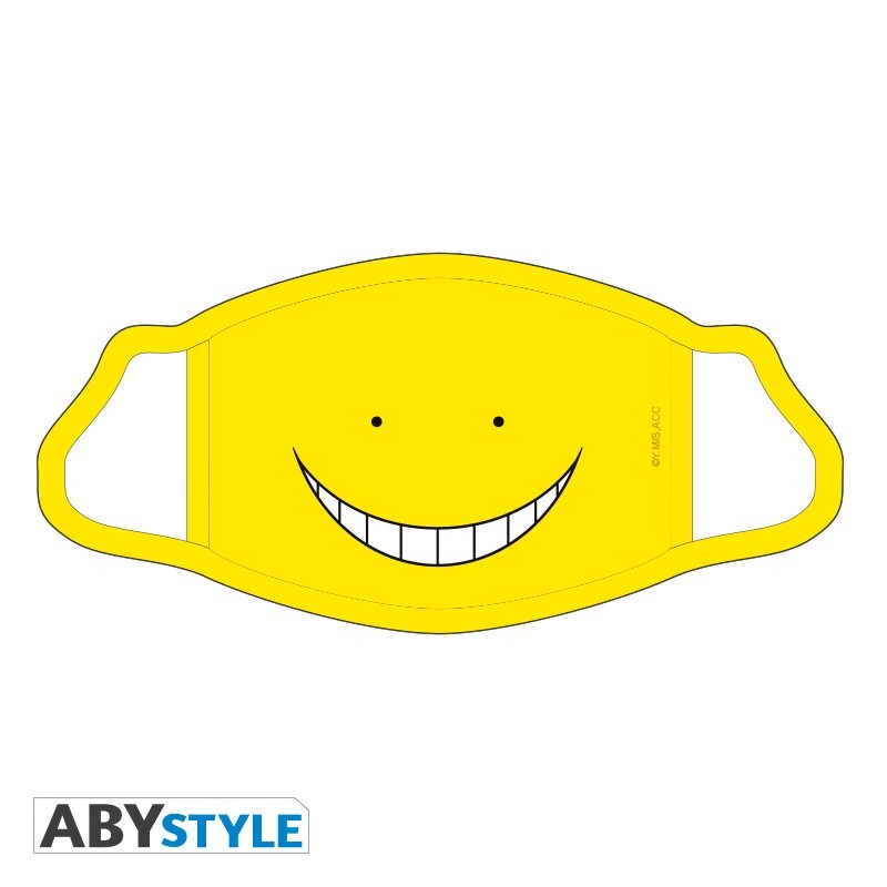 Masque - Assassination Classroom - Koro Sensei - Jaune