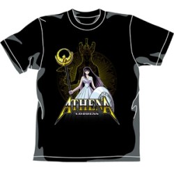 T-shirt - Saint Seiya - Athéna / Saori Kido - Noir - M