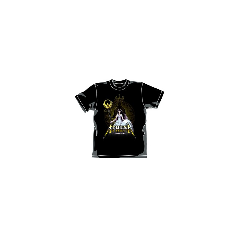 T-shirt - Saint Seiya - Athéna / Saori Kido - Noir - M