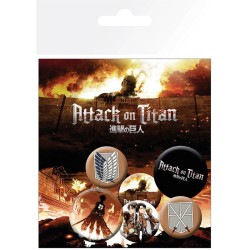 Badge - Attaque des Titans - Heroes