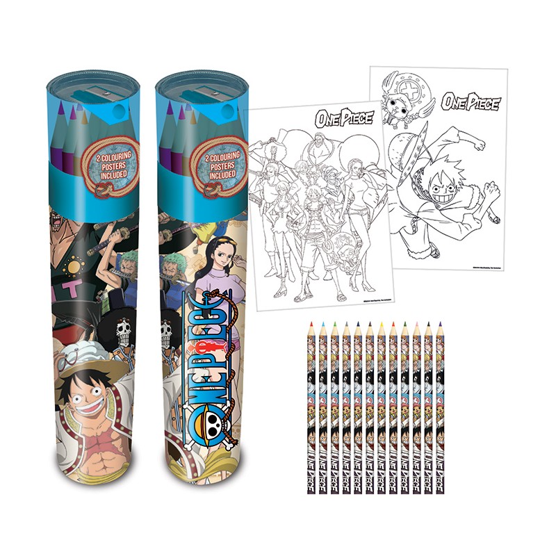 Crayons de couleurs - One Piece - Île aux gâteaux
