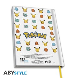 Carnet - Pokemon - Starters - Blanc
