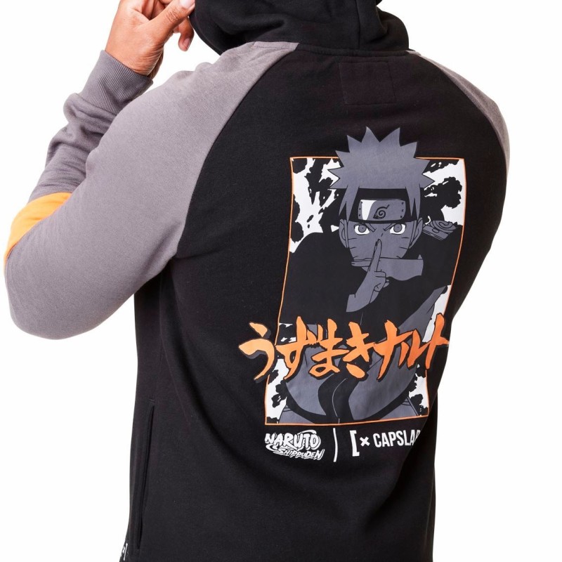 Sweat - Naruto - Naruto Uzumaki - Noir - 10 ans