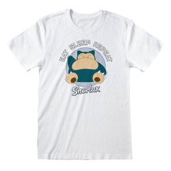 T-shirt - Pokemon - Ronflex - Blanc - M